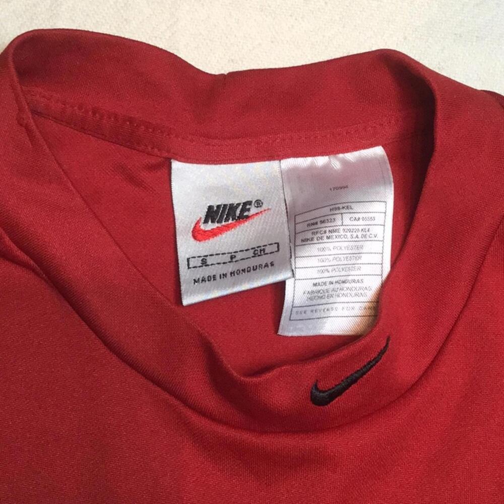 Nike ACG long sleeve red black shirt size S - Picture 5 of 8